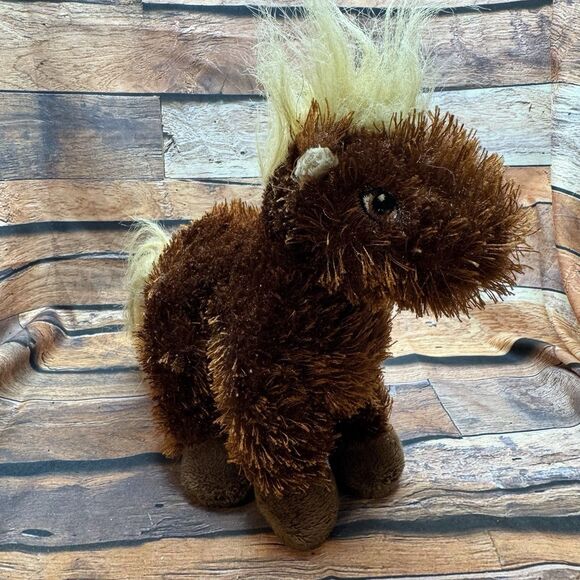 GANZ Webkinz Lil' Kinz Horse HS103 Plush Collectible Stuffed Animal Farm Toy - Picture 1 of 10